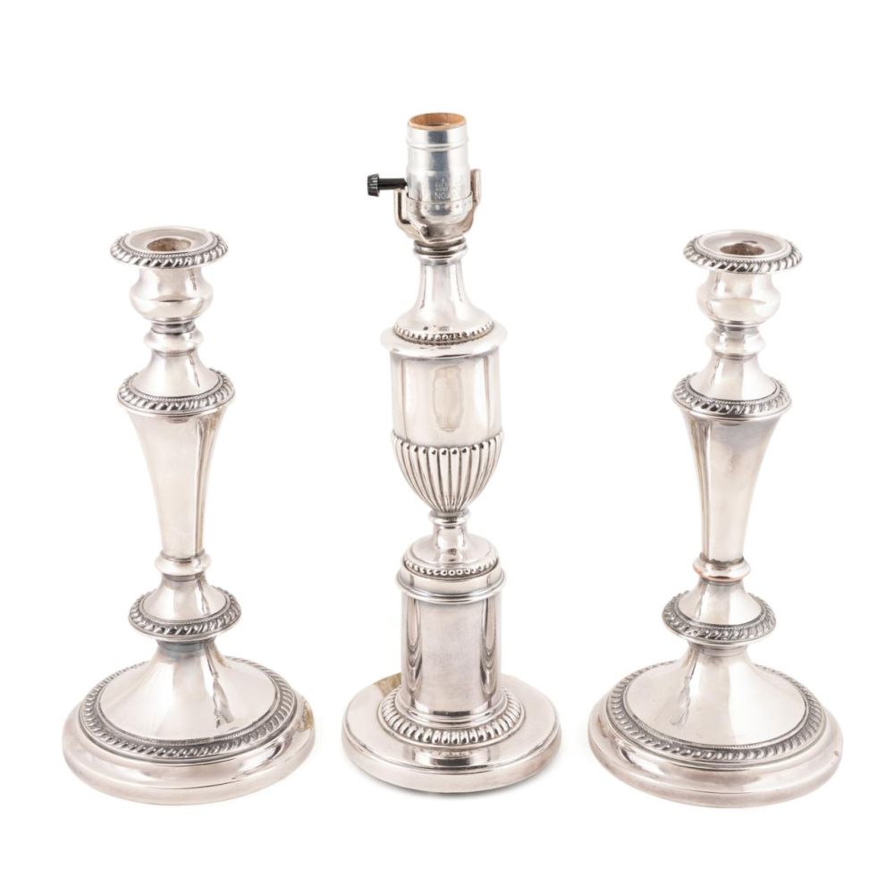 3PC REGENCY STYLE SILVERPLATE