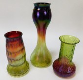 3PC RINDSKOPF IRIDIZED BOHEMIA