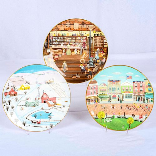 3PC ROYAL DOULTON, C.A. BROWN