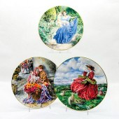 3PC ROYAL DOULTON DECORATIVE P