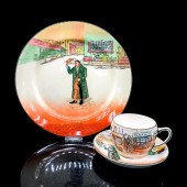 3PC ROYAL DOULTON DICKENS PLAT