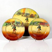3PC ROYAL DOULTON DICKENS SERI