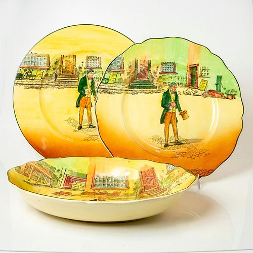 3PC ROYAL DOULTON DICKENS