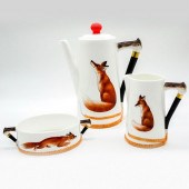 3PC ROYAL DOULTON PORCELAIN CO