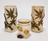 3PC ROYAL WORCESTER PORCELAIN
