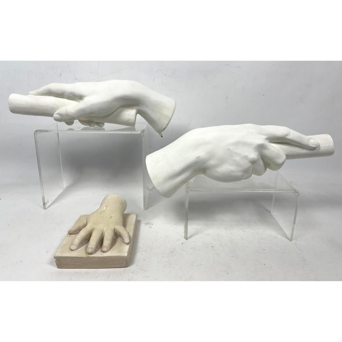 3pc Sculptural Lot. RICHARD ETTS