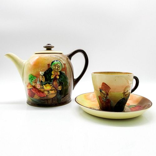3PC SET ROYAL DOULTON DICKENS