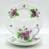 3PC SHELLEY ENGLAND DAINTY TEA