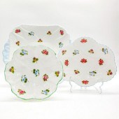 3PC SHELLEY ENGLAND DISHES, RO
