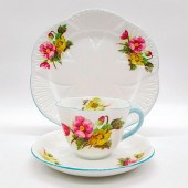 3PC SHELLEY ENGLAND TEA SET TR