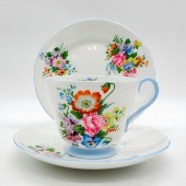 3PC SHELLEY ENGLAND TEA SET TR