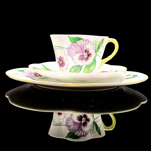 3PC SHELLEY ENGLAND TEA SET TRIO,