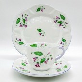 3PC SHELLEY ENGLAND TEA SET TR