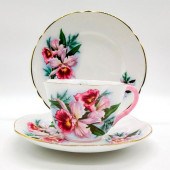 3PC SHELLEY ENGLAND TEA SET TR