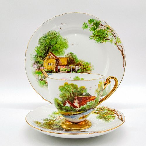 3PC SHELLEY ENGLAND TEA SET TRIO,