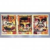 3pc Shephard FAIREY Posters si