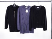 3PC ST. JOHN KNIT JACKETS SIZE
