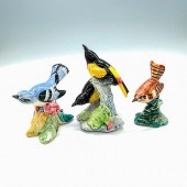 3PC STANGL CERAMIC BIRD FIGURI