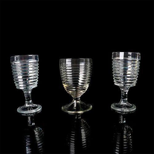 3PC STEMMED BEVERAGE GOBLETS,