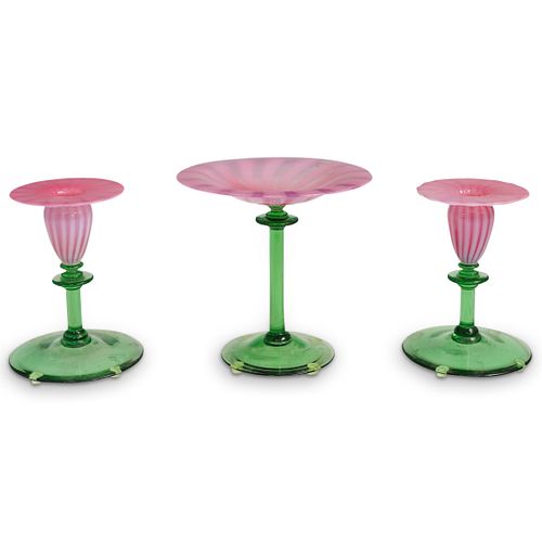 (3PC) STEUBEN ORIENTAL POPPY POMONA