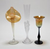 3PC STRINI & ERTE VASE & WINE