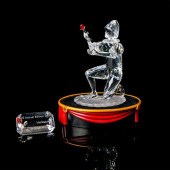 3PC SWAROVSKI CRYSTAL FIGURE,