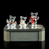 3PC SWAROVSKI CRYSTAL FIGURES,