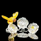 3PC SWAROVSKI CRYSTAL FIGURINE