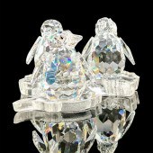 3PC SWAROVSKI CRYSTAL FIGURINE