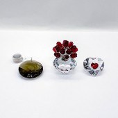 3PC SWAROVSKI CRYSTAL ORNAMENT