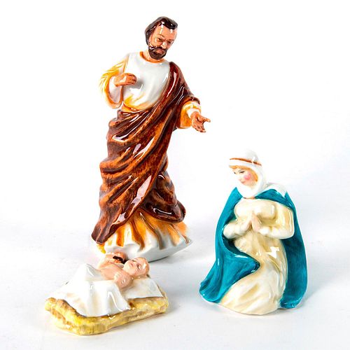 3PC THE HOLY FAMILY - ROYAL DOULTON