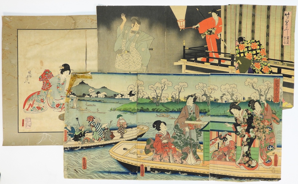 3PC TOYOKUNI III & CHIKANOBU
