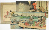 3PC TOYOKUNI III & CHIKANOBU W