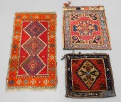 3PC TRIBAL BAG FACE RUGS Middl