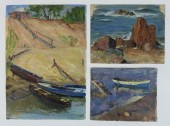 3PC UKRANIAN HARBOR & COASTAL