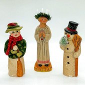 3PC VAILLANCOURT FOLK ART, CHR