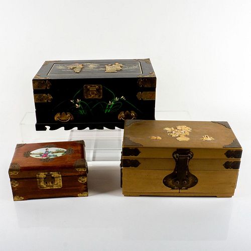 3PC VINTAGE DECORATIVE ASIAN