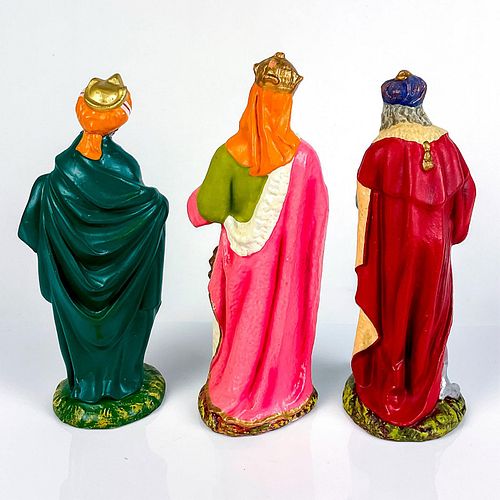 3PC VINTAGE ITALIAN PAPER MACHE