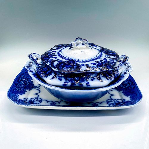 3PC VINTAGE JOHNSON BROS SERVING