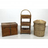 3pc Vintage Lot. Canvas Bound