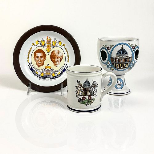 3PC VINTAGE PRINCE AND PRINCESS