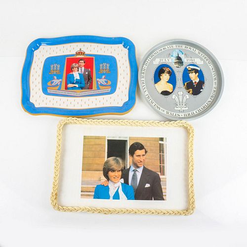 3PC VINTAGE ROYAL WEDDING