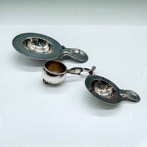 3PC VINTAGE SILVER PLATED TEA