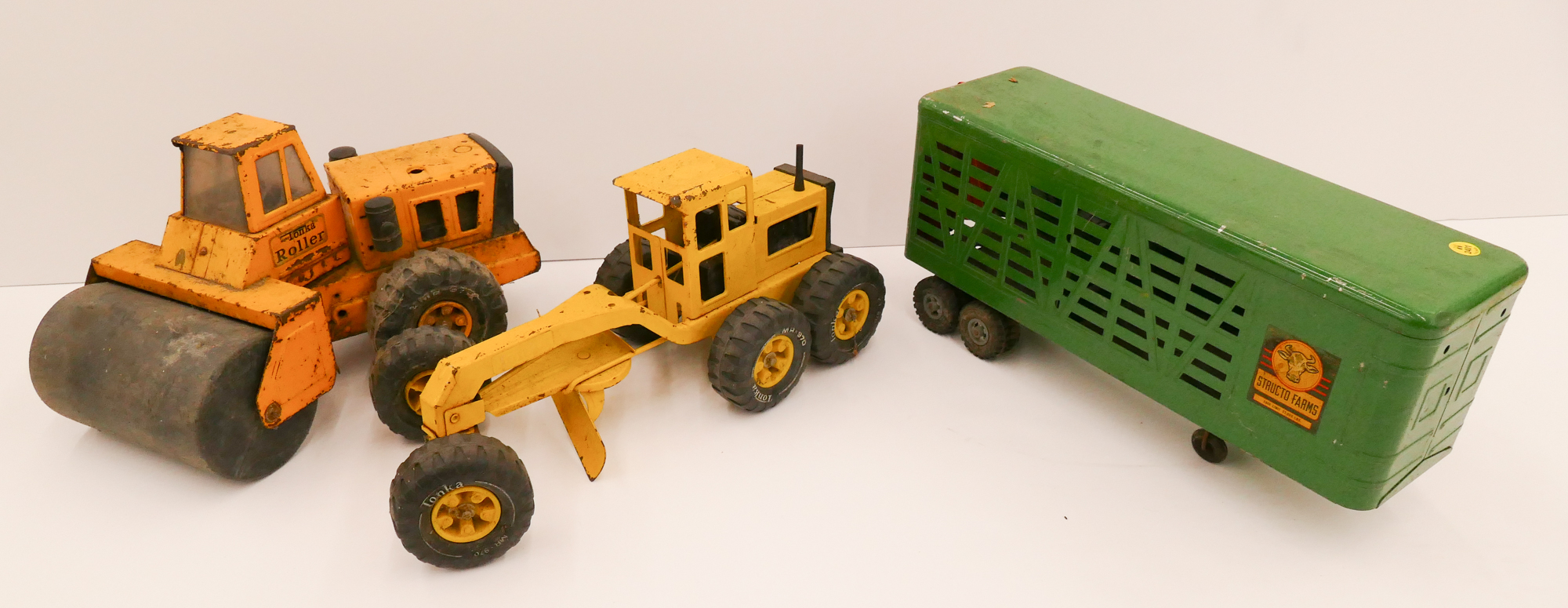 3pc Vintage Structo & Tonka Steel
