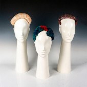 3PC VINTAGE WOMEN'S DRESS HATS