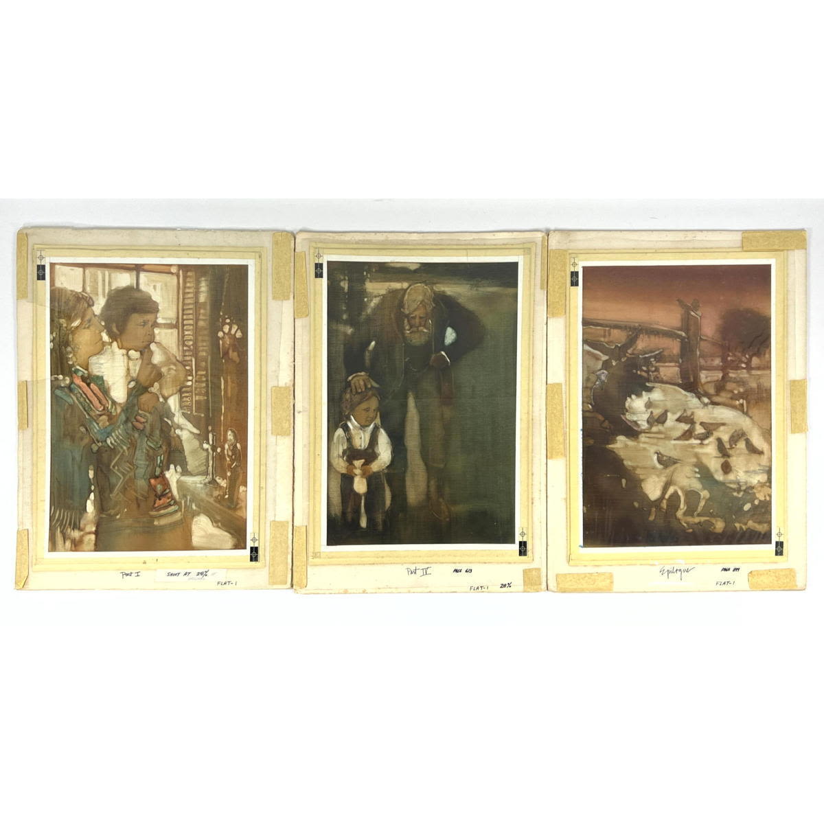 3pc WALT SPITZMILLER Original,