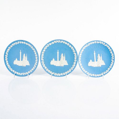 3PC WEDGWOOD PALE BLUE