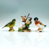 3PC WILDERNESS BIRDS FIGURINES