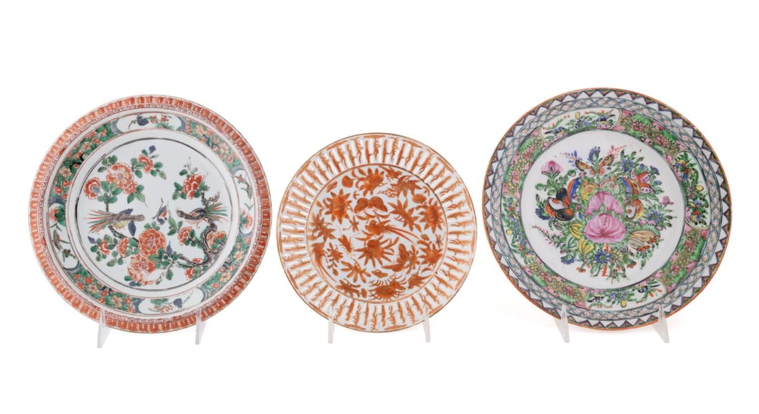 3PCS 19TH/20TH C. CHINESE EXPORT
