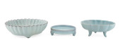3PCS CHINESE BLUE CELADON BOWL